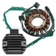 Stator+ Rectifier+Gasket for Suzuki LTA400 LT-A400 Eiger Auto 2WD 2002-2007 Stator+ Rectifier+Gasket for Suzuki LTA400 LT-A400 Eiger Auto 2WD 2002-2007