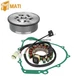 Flywheel Rotor Magneto Stator GASKET For YAMAHA Grizzly YFM600 1999 - 2001 Flywheel Rotor Magneto Stator GASKET For YAMAHA Grizzly YFM600 1999 - 2001