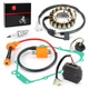 Stator Rectifier Ignition Coil Starter Relay Gasket For Yamaha Grizzly 600 1998 Stator Rectifier Ignition Coil Starter Relay Gasket For Yamaha Grizzly 600 1998