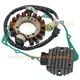STATOR + REGULATOR RECTIFIER + GASKET for Yamaha GRIZZLY 600 YFM600FW 1999-2001 STATOR + REGULATOR RECTIFIER + GASKET for Yamaha GRIZZLY 600 YFM600FW 1999-2001