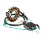 Stator Generator + Voltage Rectifier + Gasket For 1998 Yamaha YFM Grizzly 600 CA Stator Generator + Voltage Rectifier + Gasket For 1998 Yamaha YFM Grizzly 600 CA