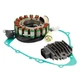 Stator Generator + Voltage Rectifier + Gasket For Yamaha 99-01 Grizzly YFM 600F Stator Generator + Voltage Rectifier + Gasket For Yamaha 99-01 Grizzly YFM 600F
