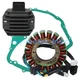 Stator Coil+Regulator Rectifier+Gasket for Suzuki LTF400 Eiger 2WD 4WD 2002-2007 Stator Coil+Regulator Rectifier+Gasket for Suzuki LTF400 Eiger 2WD 4WD 2002-2007