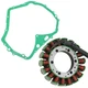 Stator Gasket For Suzuki LTF400 LT-F400F Eiger 400 Manual 2X4 4X4 2002-2007 Stator Gasket For Suzuki LTF400 LT-F400F Eiger 400 Manual 2X4 4X4 2002-2007